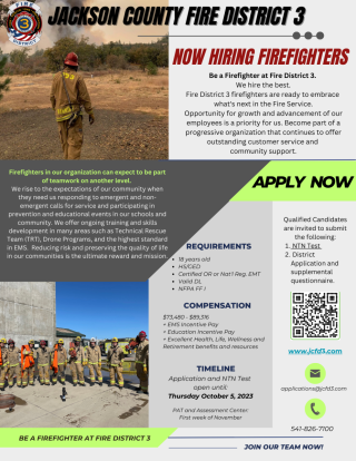 2023 Firefighter Recruitment